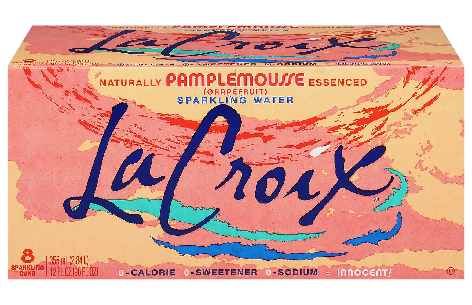 La Croix Sparkling Water, Pamplemousse (8 x 12 fl oz)