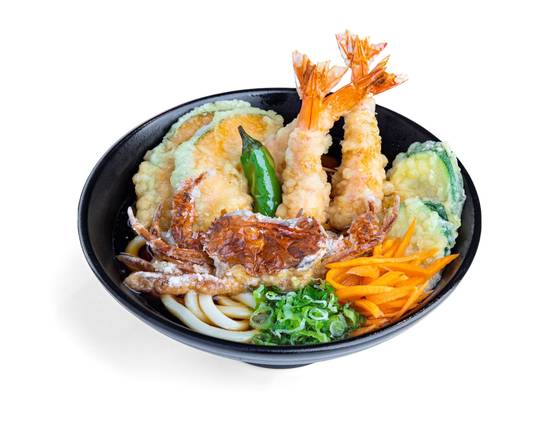 (p-14) Deluxe Tempura Udon