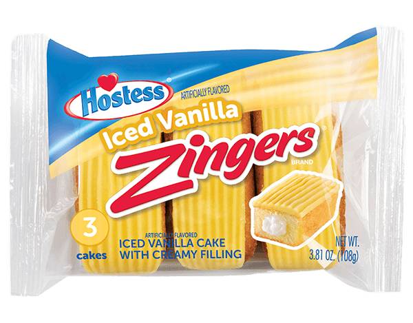 Hostess Iced Vanilla Zinger 3.81oz