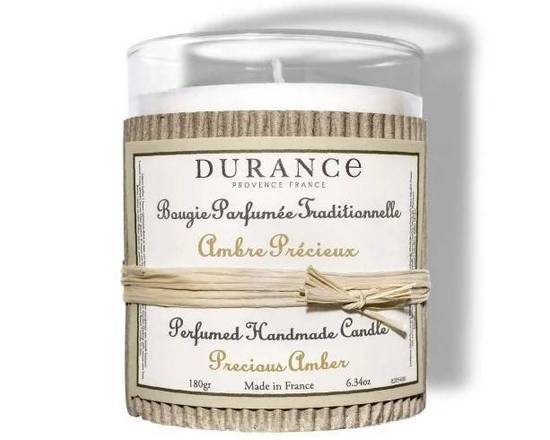 BOUGIE DURANCE - Ambre précieux 180gr