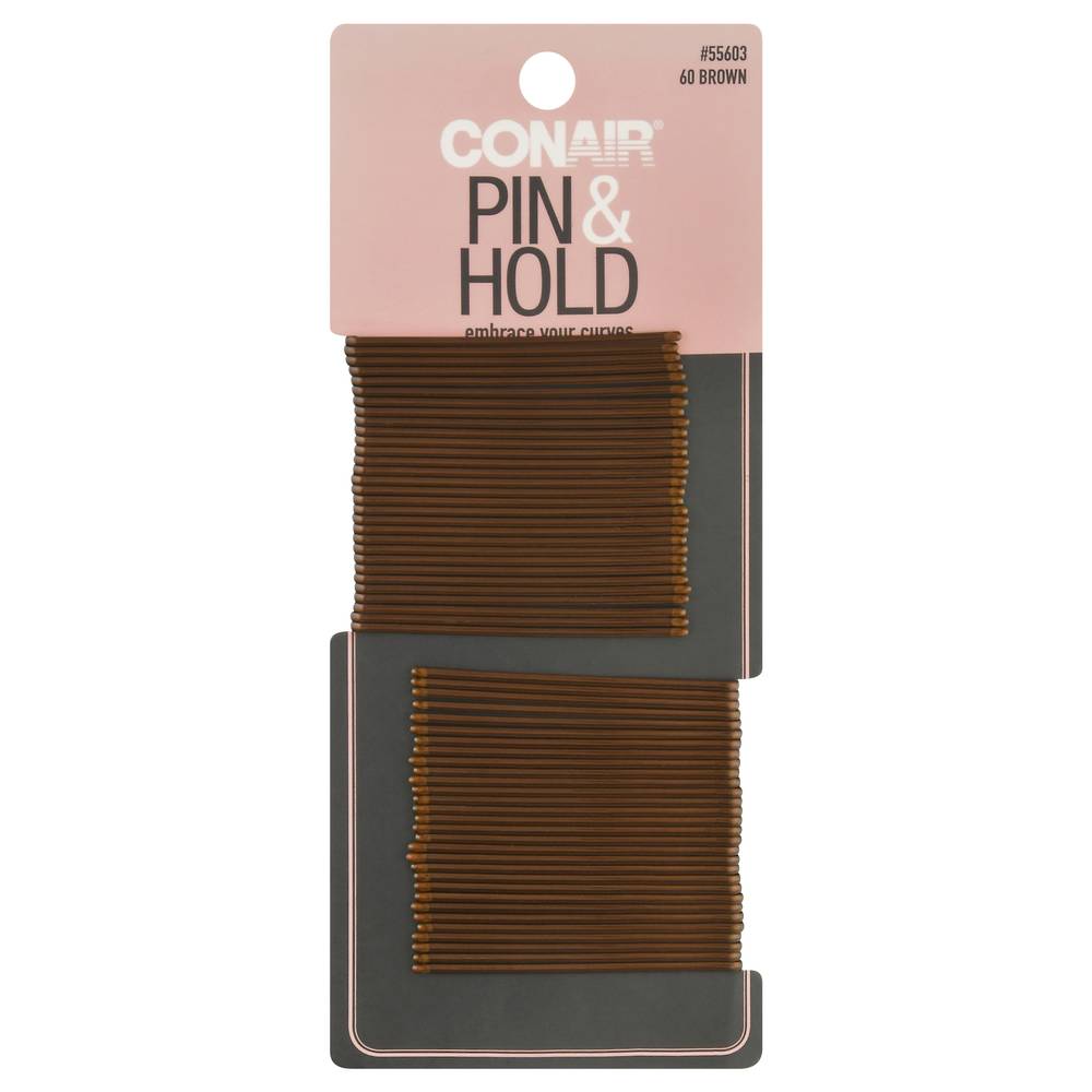 Conair Brown Hold Bobby Pins (60 ct)