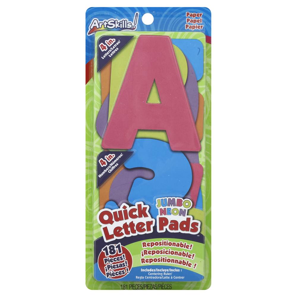 Artskills Quick Letter Pads (181 ct)