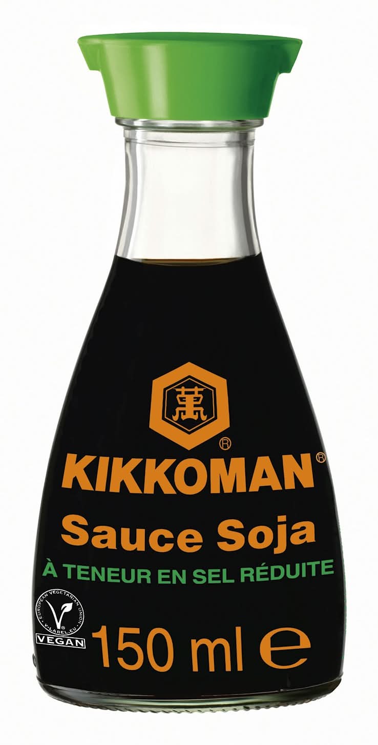 Kikkoman - Sauce soja à teneur réduite en sel (150ml)