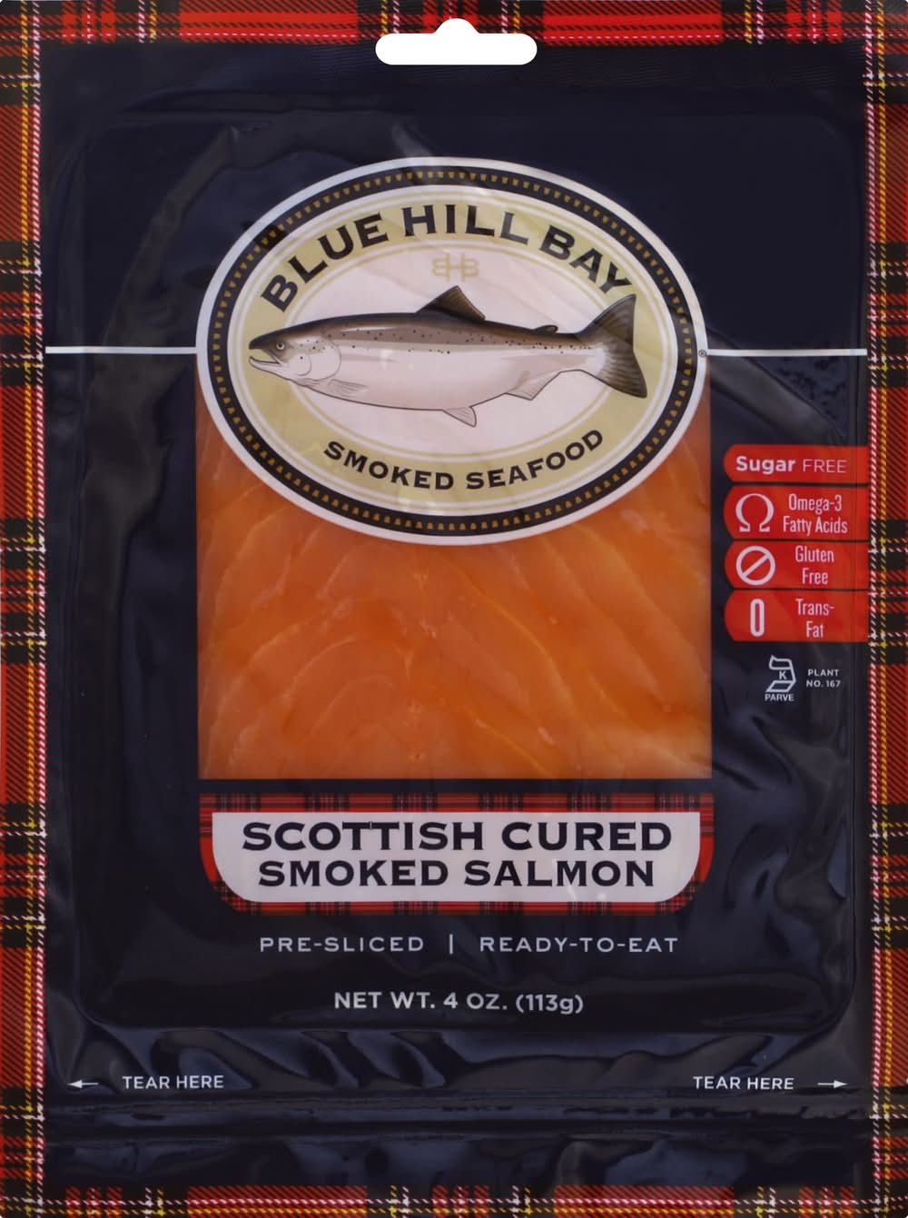 Blue Hill Bay Cured Smoked Salmon, Scottish (4 oz)