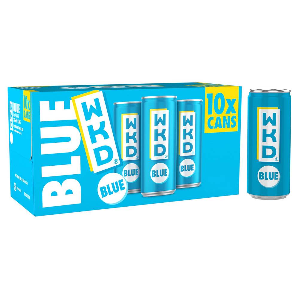 WKD Alcoholic Mix Blue Original 250ml x10