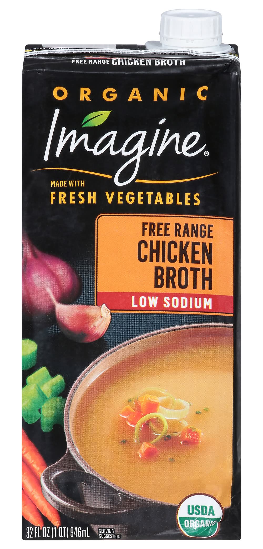 Imagine Organic Free Range Chicken Broth (32 fl oz)