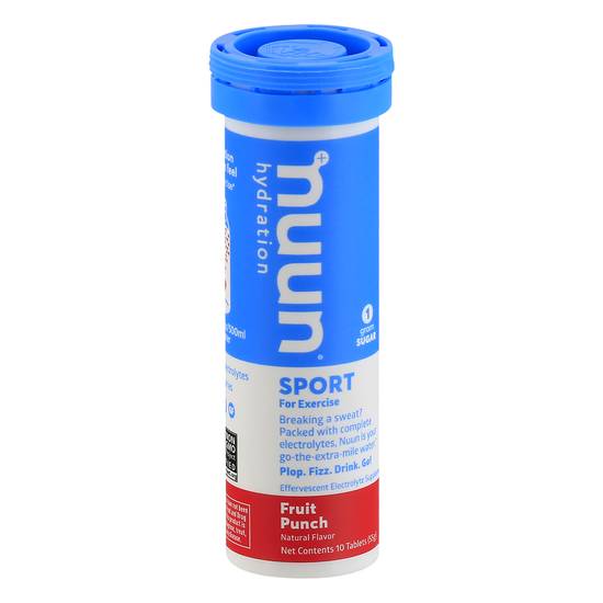 Nuun Hydration Tablets Fruit Punch Sport ( 10 ct )