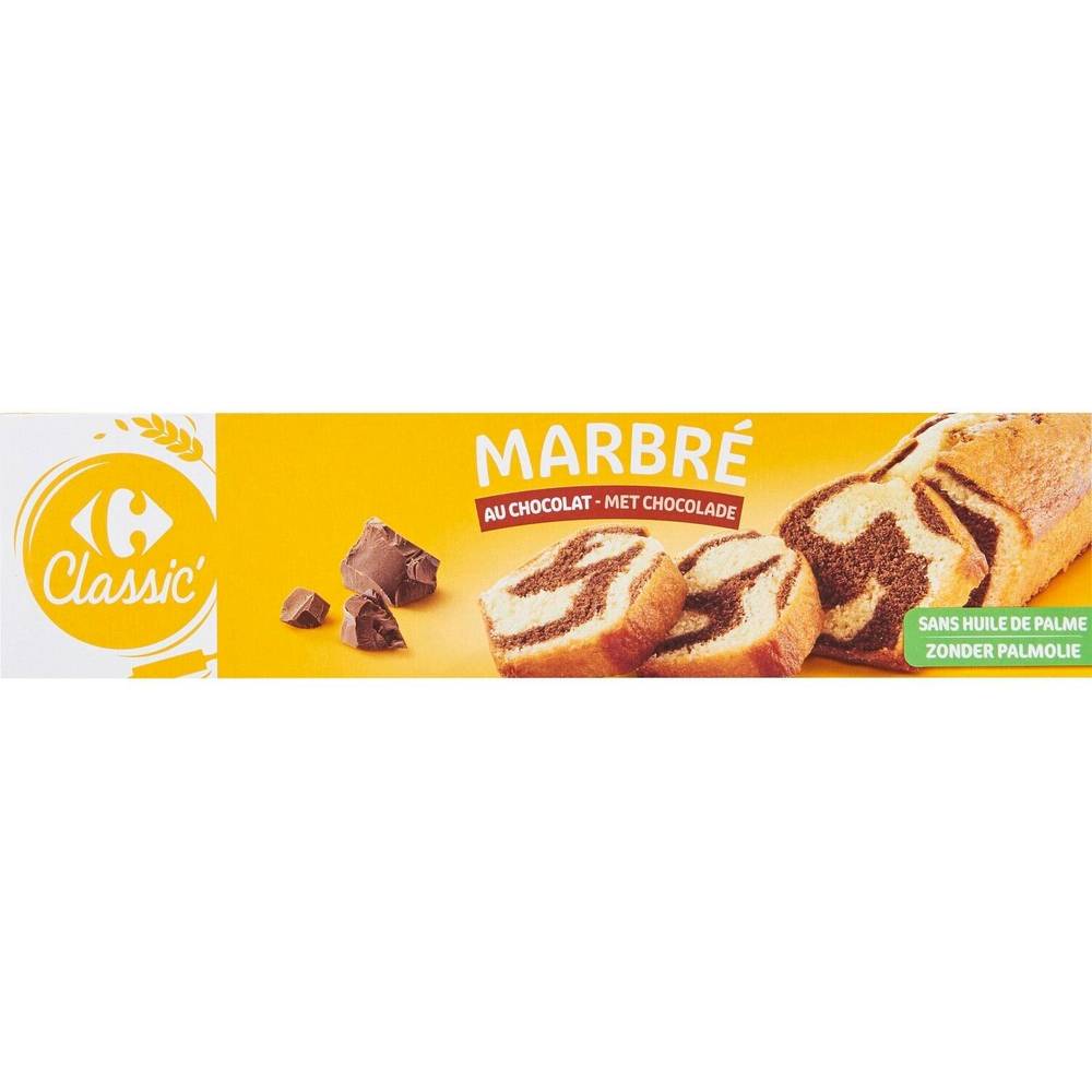 Carrefour Classic' - Gâteau marbré chocolat