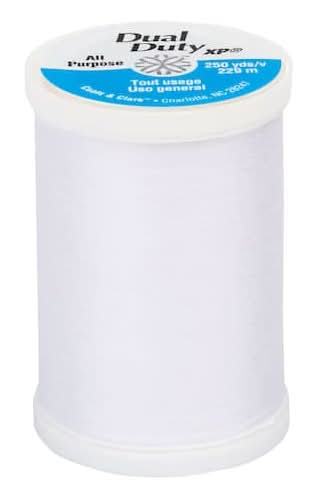 Coats & Clark Dual Duty Xp All Purpose Thread, 250 yd, White