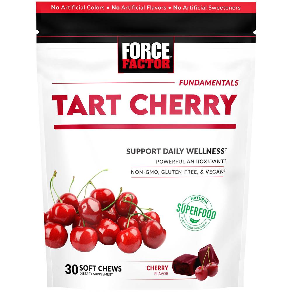 Tart Cherry Chews – Daily Wellness & Antioxidant Support (30 Soft Chews)