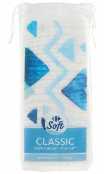 Algodón precortado Carrefour Soft 200 g.