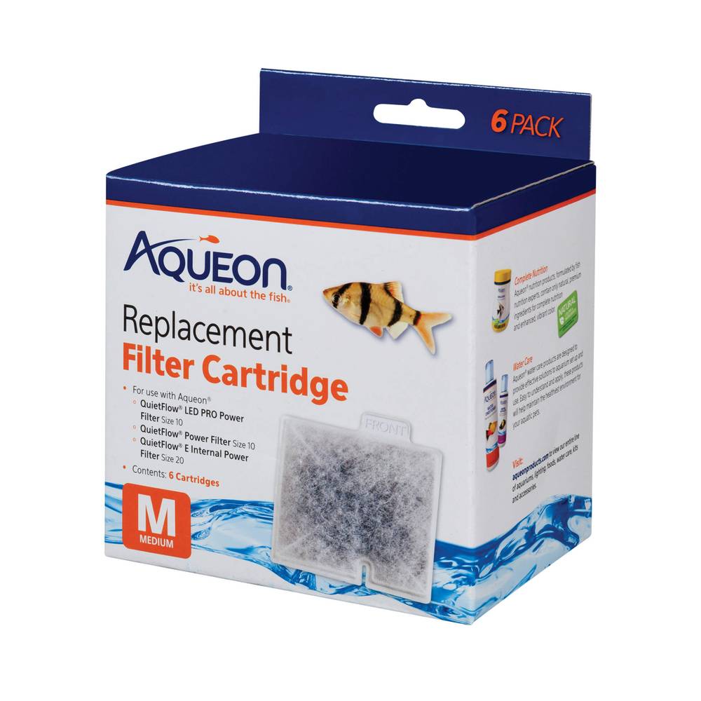 Aqueon Replacement Filter Cartridges (6 ct)