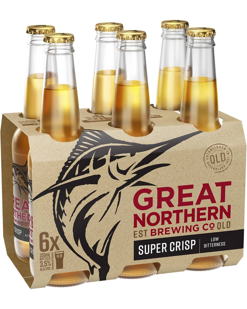 Great Northern Super Crisp Bottle 6x330ml
