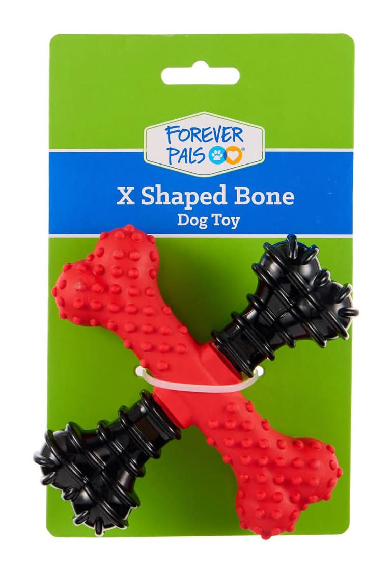 Forever Pals X Shaped Bone Dog Toy