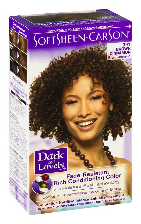 Dark & Lovely 391 Brown Cinnamon Fade Resist Hair Dye