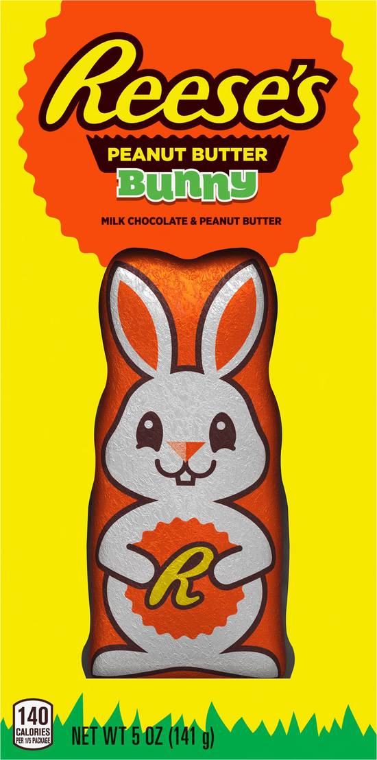 Reese's Reester Chocolate and Peanut Butter Bunny Easter Candy (5 oz)