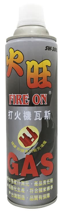 火旺打火機瓦斯罐 SW-300L <1Can罐 x 1 x 1Can罐>