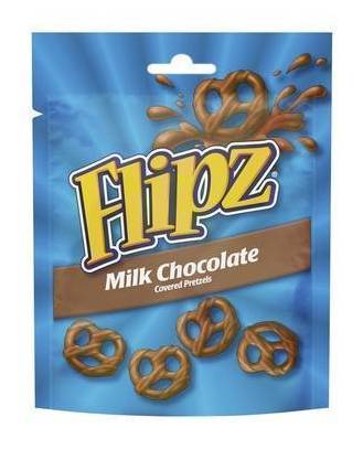 Flipz Milk Chocolate Coated Pretzels 90g
