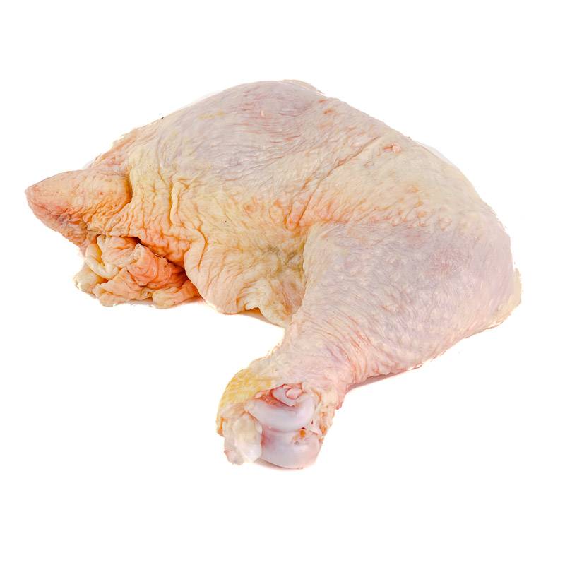 Perimercado muslo de pollo congelado (unidad: 1 kg aprox)