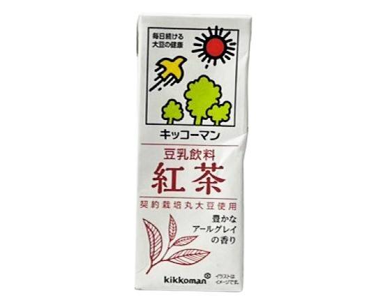 12_キッコーマン　豆乳【紅茶】（200ml）