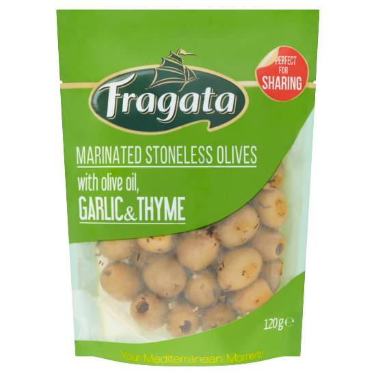 Fragata Marinated Stoneless Olives With Olive Oil, Garlic & Thyme