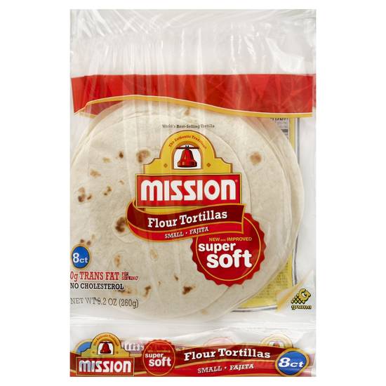 Mission Small Fajita Flour Tortillas (8 ct)