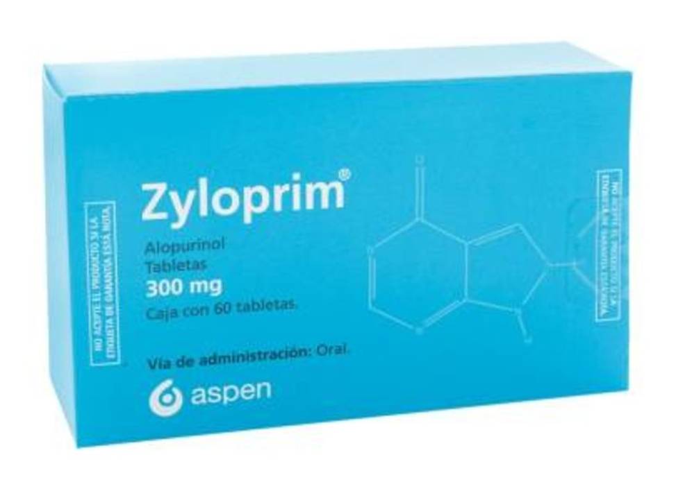 Aspen · Zyloprim alopurinol tabletas 300 mg (60 un)