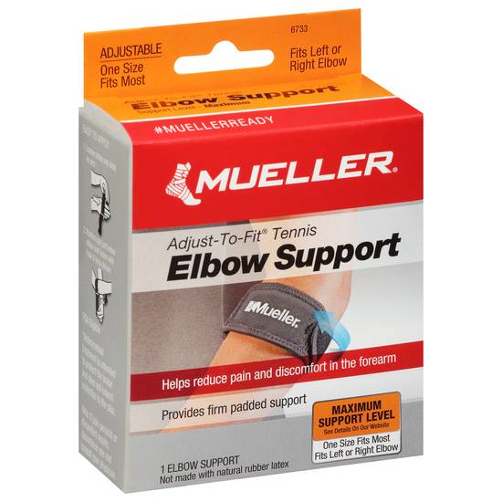 Mueller Maximum Adjust-To-Fit Tennis Elbow Support