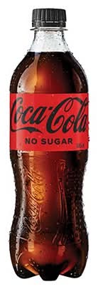 Coca Cola No Sugar 600Ml