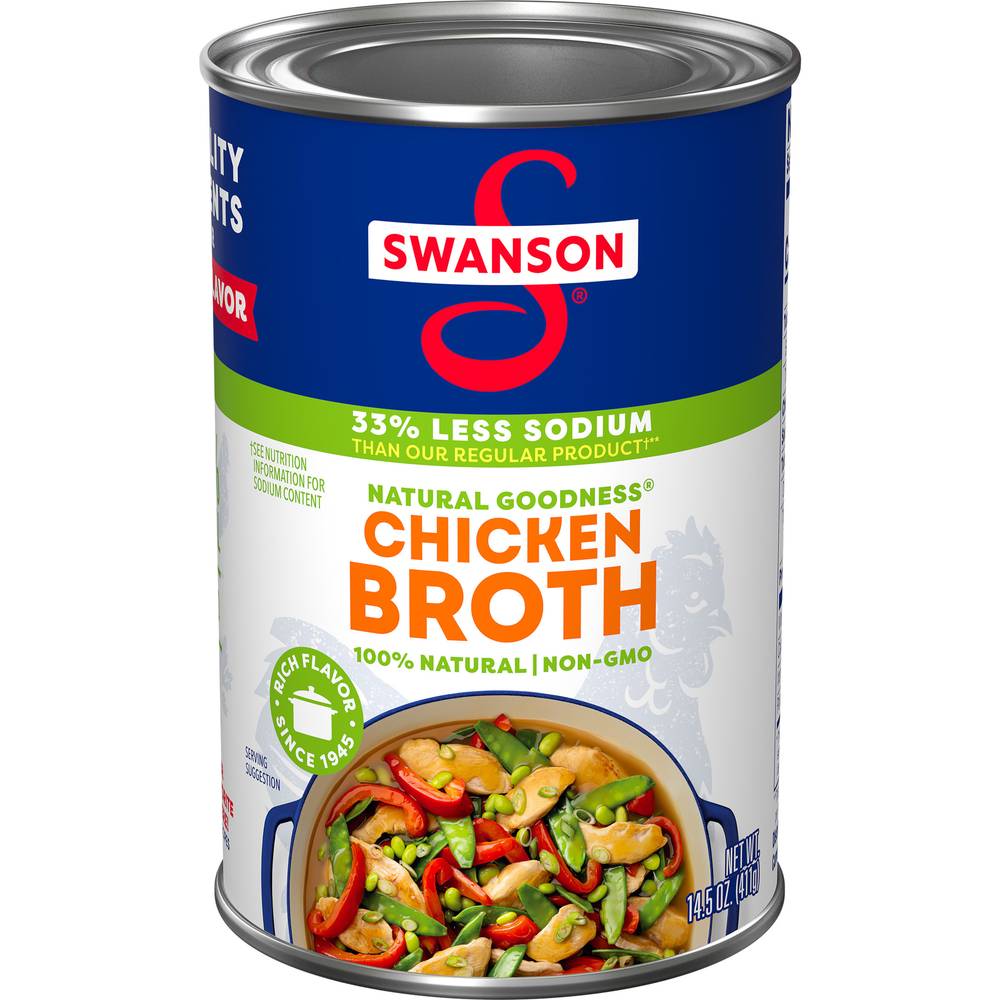 Swanson Natural Goodness Sodium Broth (chicken)