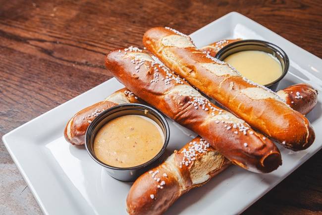 Warm Bavarian Pretzels