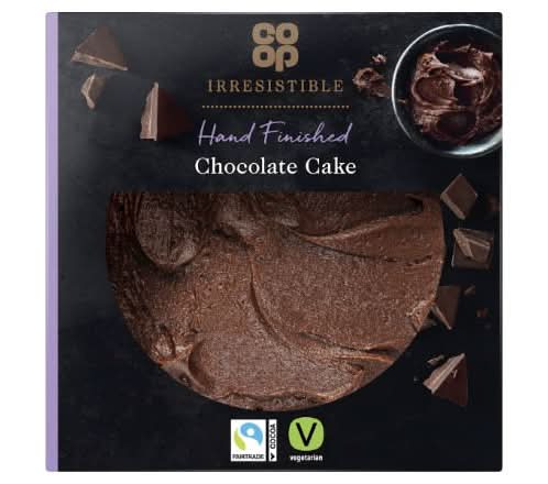 Co-op Irresistible Hand Finished Chocolate Cake