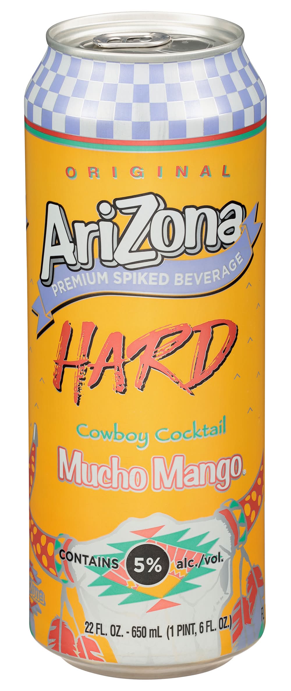 AriZona Original Hard Cowboy Cocktail, Mango (22 fl oz)