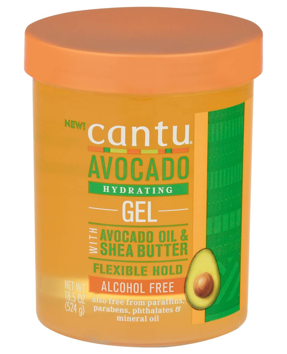 Cantu Avocado Flexible Hold Hydrating Gel (18.5 oz)