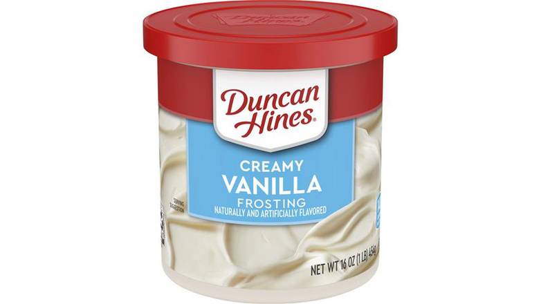duncan hines creamy vanilla frosting