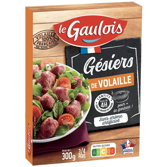 Le Gaulois - Gésiers de volaille confits