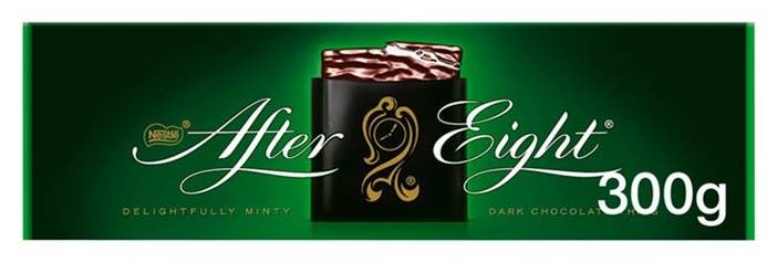 After Eight Delightfully Minty Dark Chocolate Thins 300g (255364)