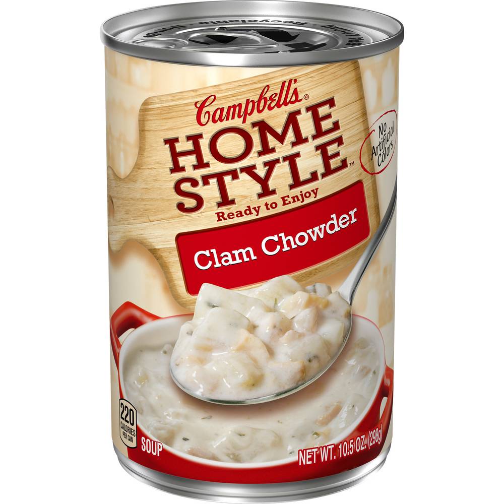 Campbell's Home Style Clam Chowder Soup (10.5 oz)