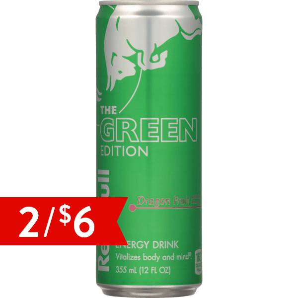 Red Bull Dragonfruit Energy Drink 12oz