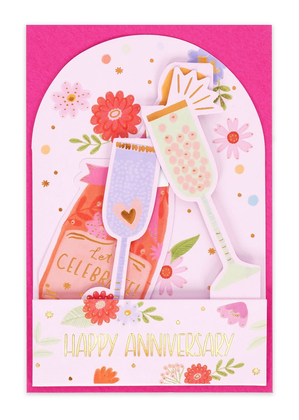 Cartão Pop-Up - Feliz Aniversário