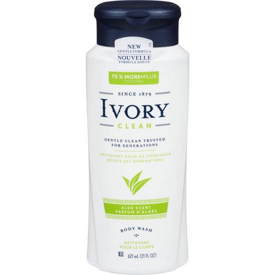 Ivory Body Wash, Aloe (621 ml)