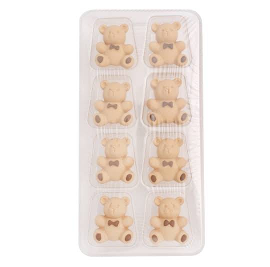 Sweet Tooth Fairy Teddy Bear Icing Decorations (8 ct)