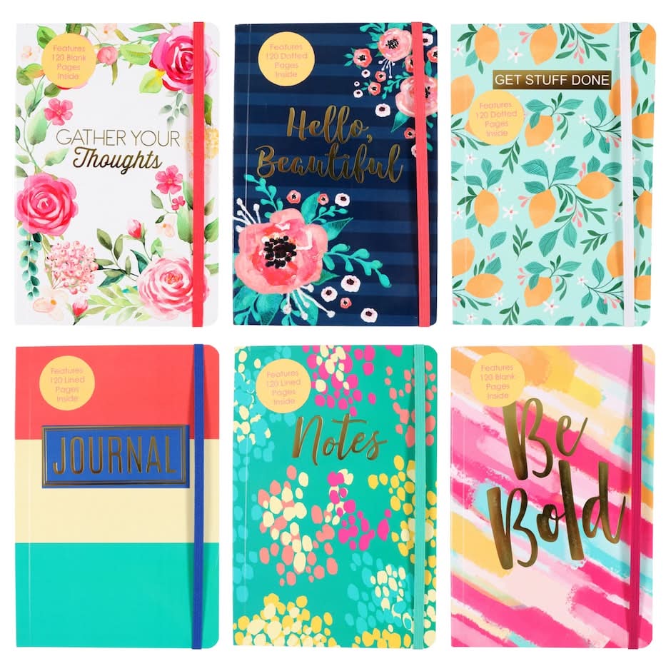 Jot Inspirational Journals With Elastic Band Closure (120 ct)