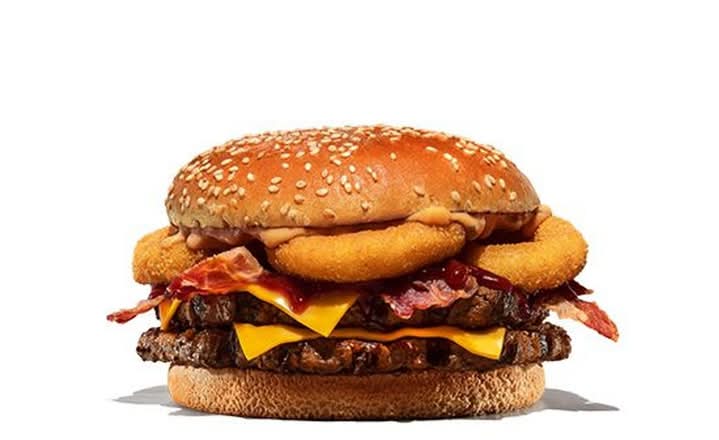 Double Rodeo Mega Stacker Burger