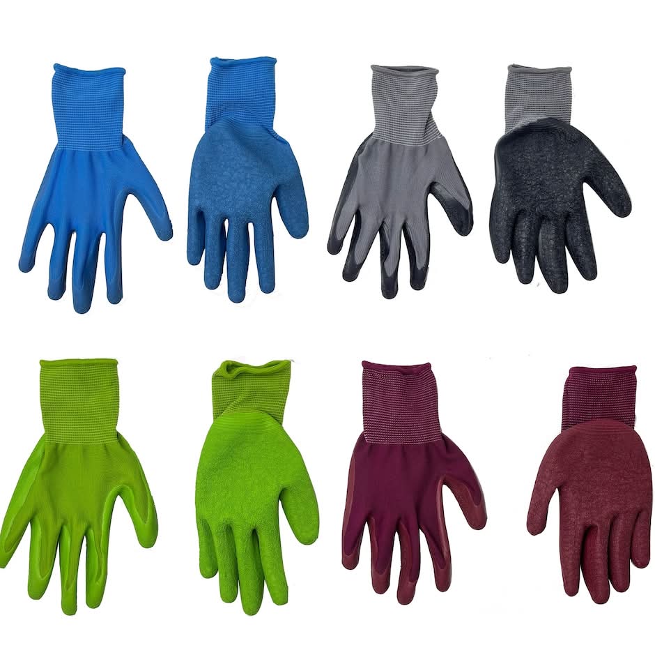 Garden Collection Grip Gloves, 2-pc Pack.