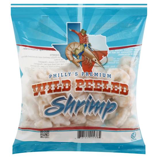 Phillys Premium Wild Peeled Shrimp (1 lb)