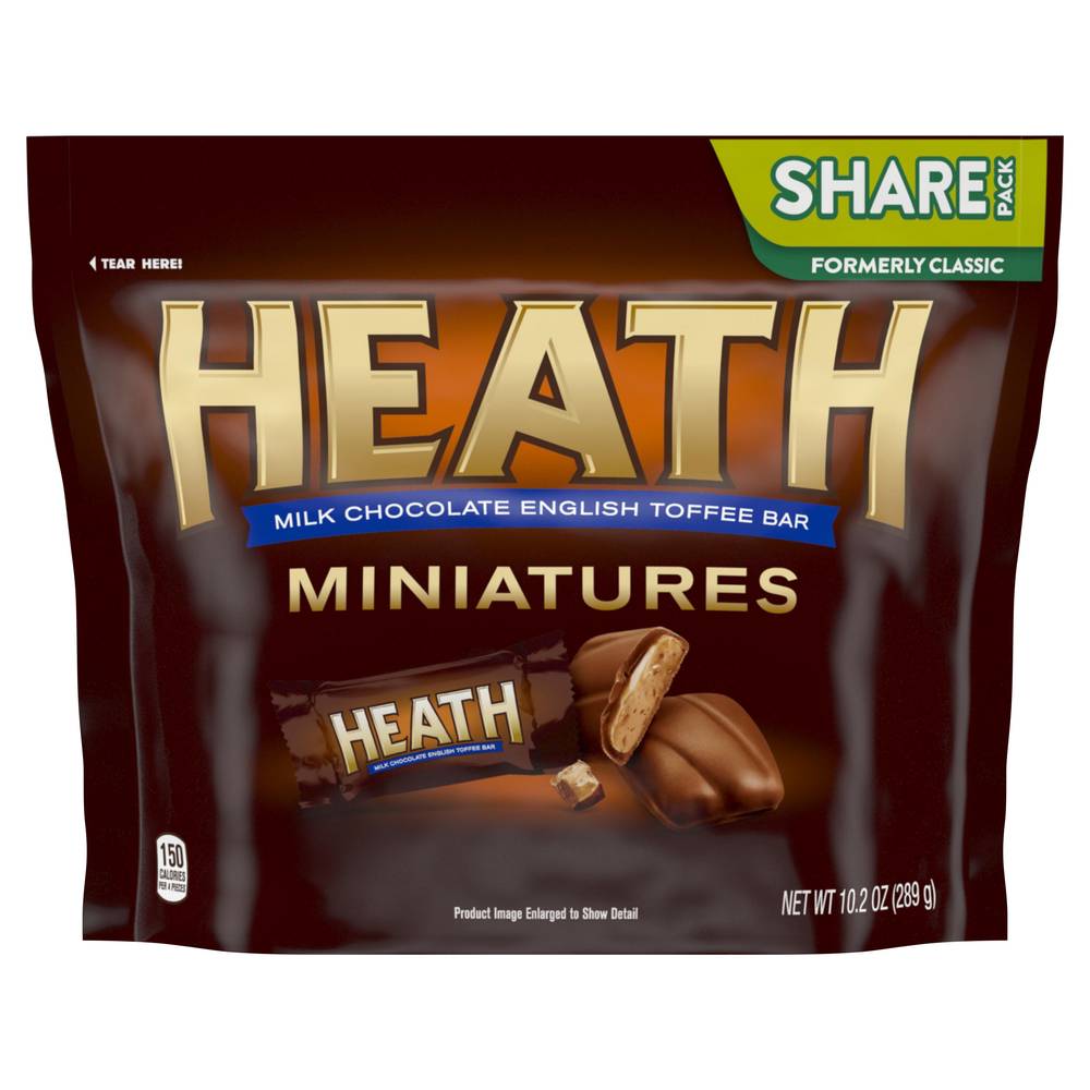 Heath Miniatures Milk Chocolate English Toffee Bars (10.2 oz)