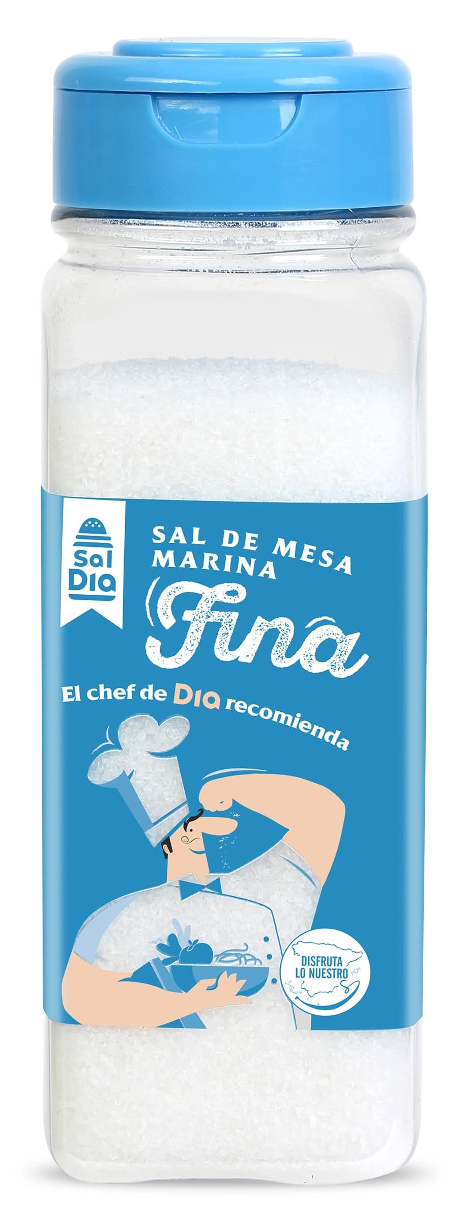 Sal Marina De Mesa Fina Dia Bote 250 G