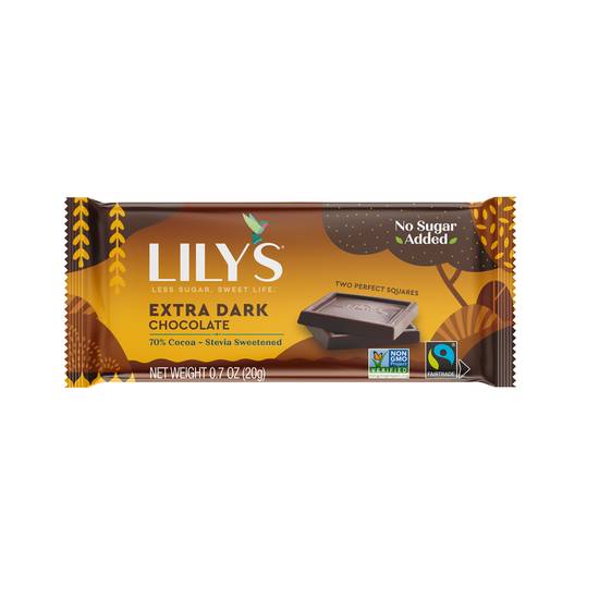 Lily's Extra Dark Chocolate Bar - 0.7 oz