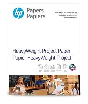 HP HeavyWeight 8.5 x 11 Multipurpose Paper, 40 lbs., 95 Brightness, 250 sheets (Z4R14A)